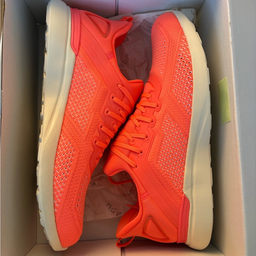 APL Laser Red Techloom Tracer Sneakers Men size 11